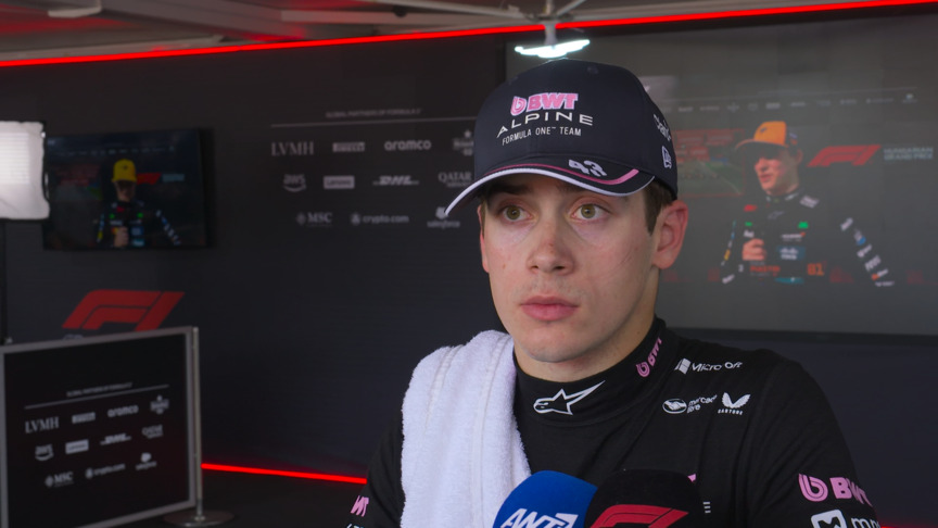 Colapinto admits 'it was a difficult day out there' as car struggles with grip